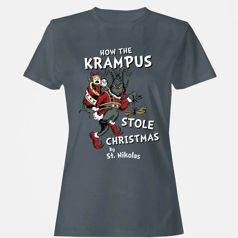 How the Krampus Stole Christmas Women's T-shirt - 3