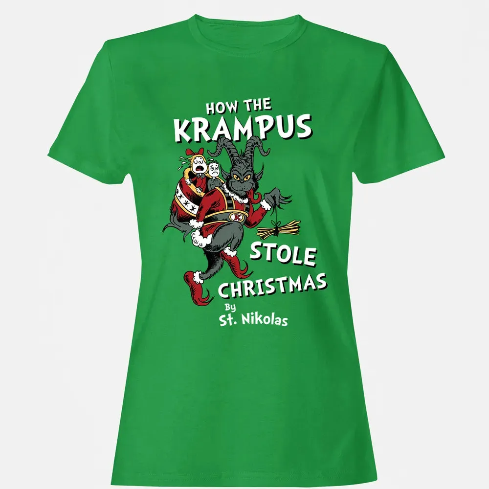How the Krampus Stole Christmas Women's T-shirt - 7