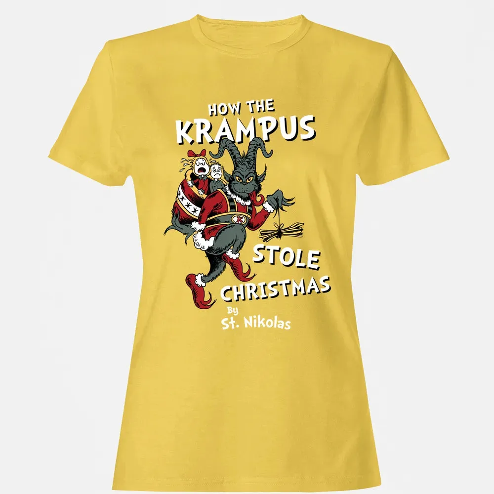 How the Krampus Stole Christmas Women's T-shirt - 4