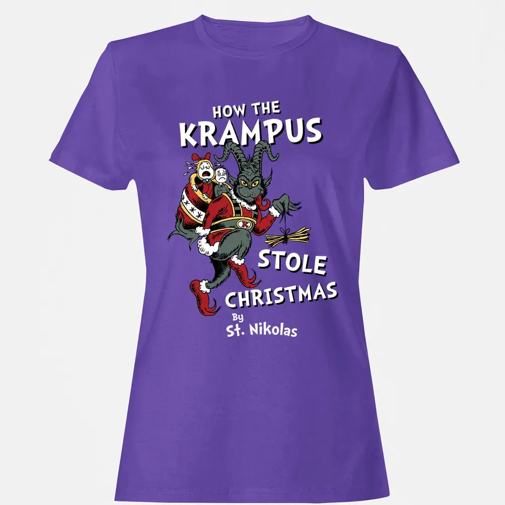 How the Krampus Stole Christmas Women's T-shirt - 12