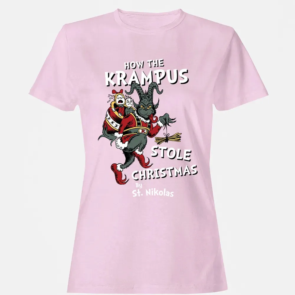 How the Krampus Stole Christmas Women's T-shirt - 9