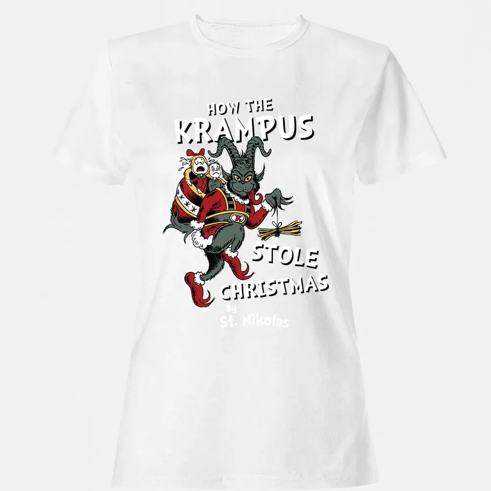 How the Krampus Stole Christmas Women's T-shirt - 16