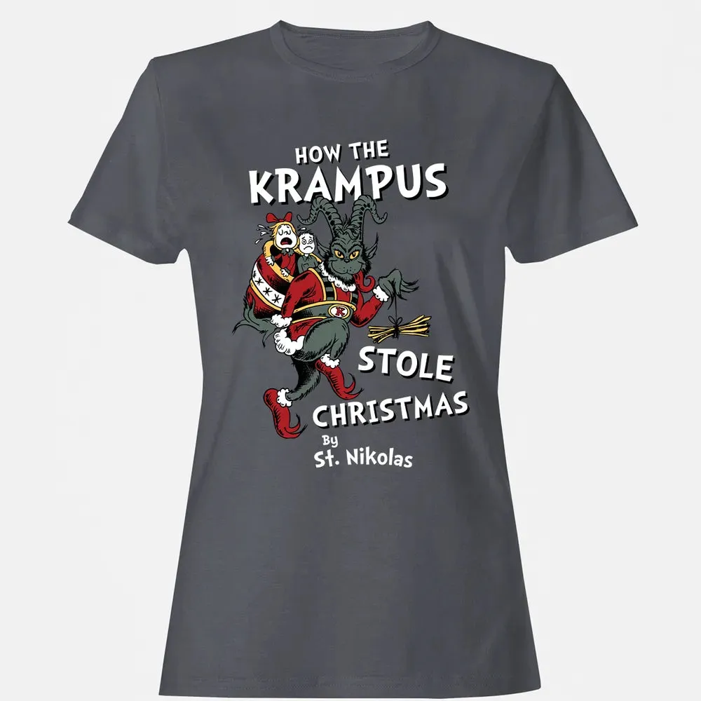 How the Krampus Stole Christmas Women's T-shirt - 5