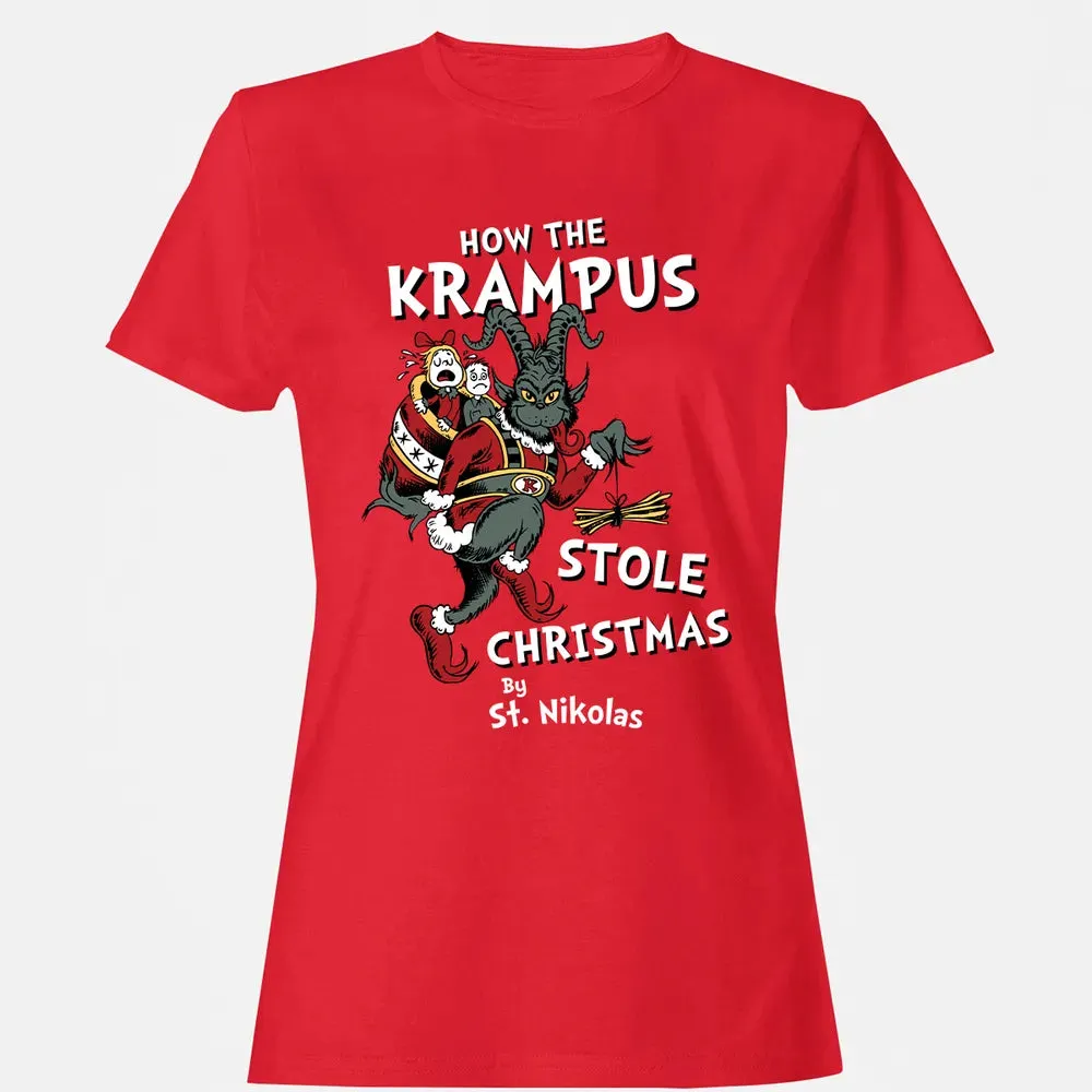 How the Krampus Stole Christmas Women's T-shirt - 13