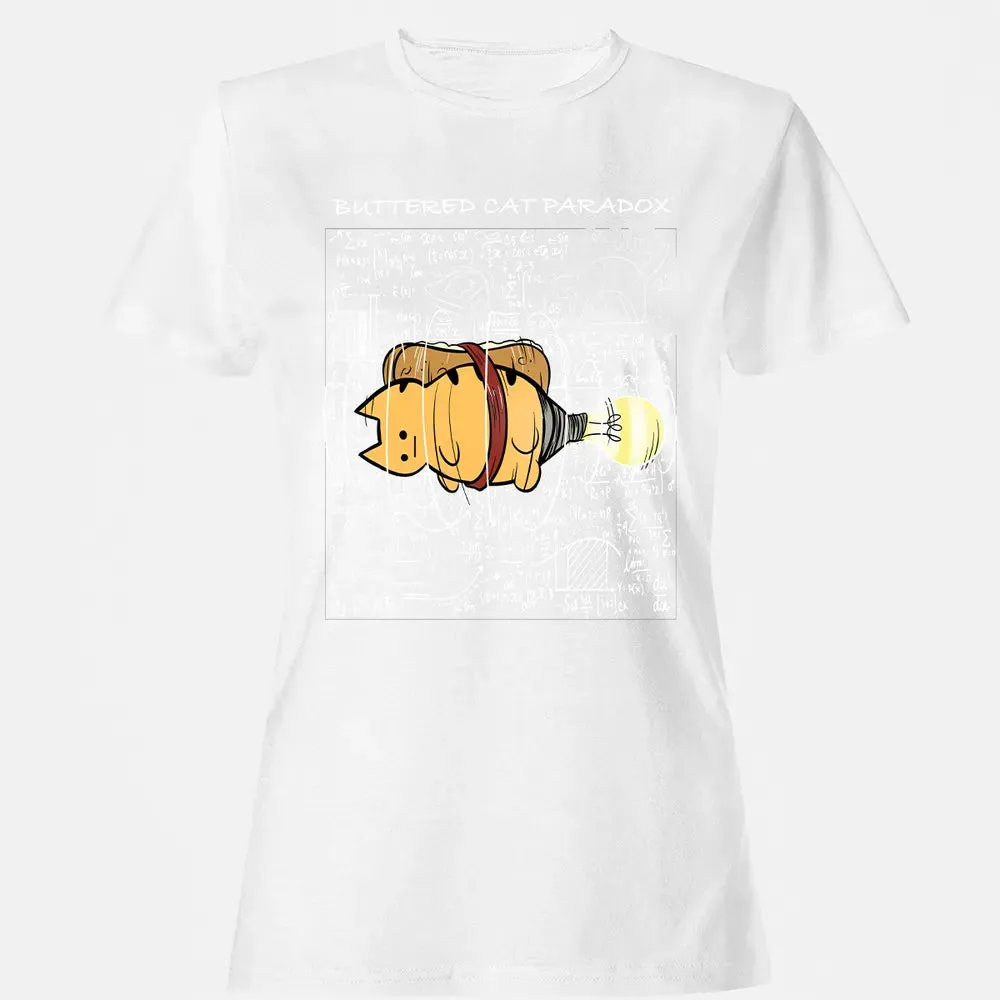 Buttered Cat Paradox Women's T-shirt - 16