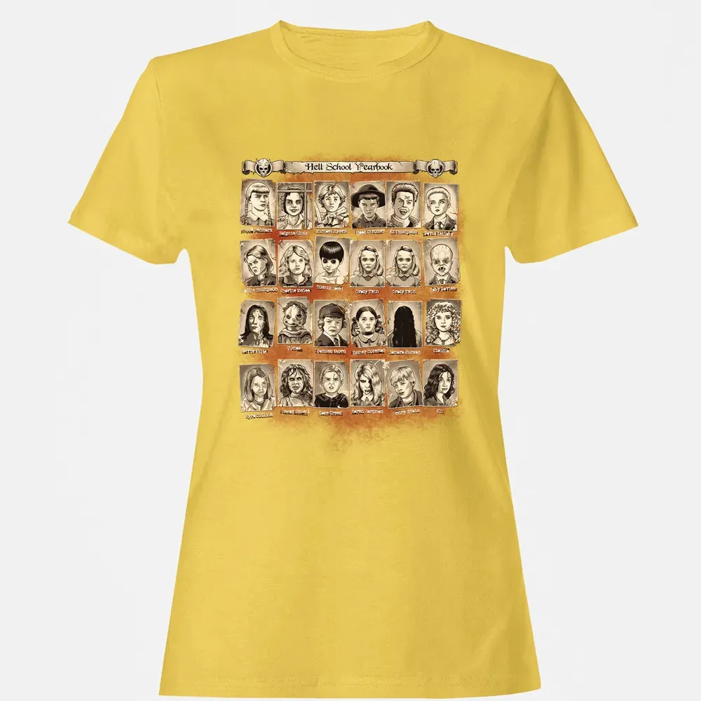 Hellschool Yearbook Women's T-shirt - 4