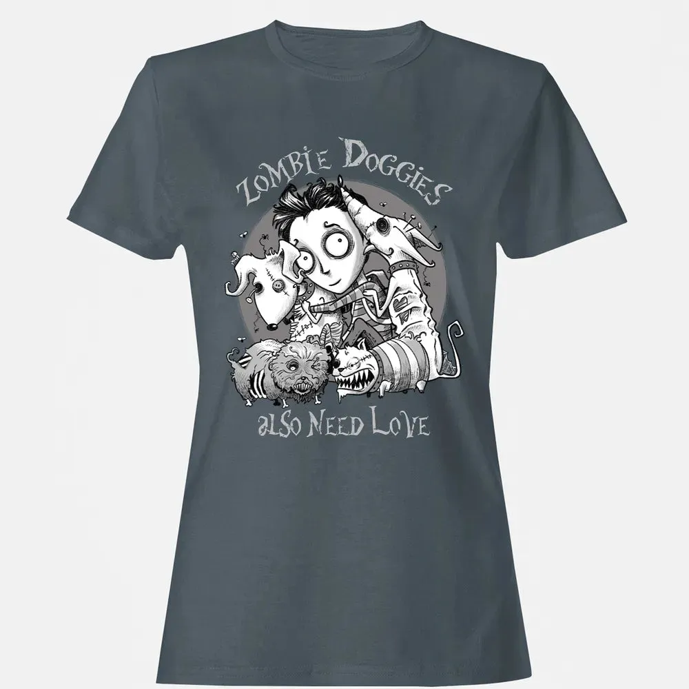 Zombie Doggies Women's T-shirt - 3