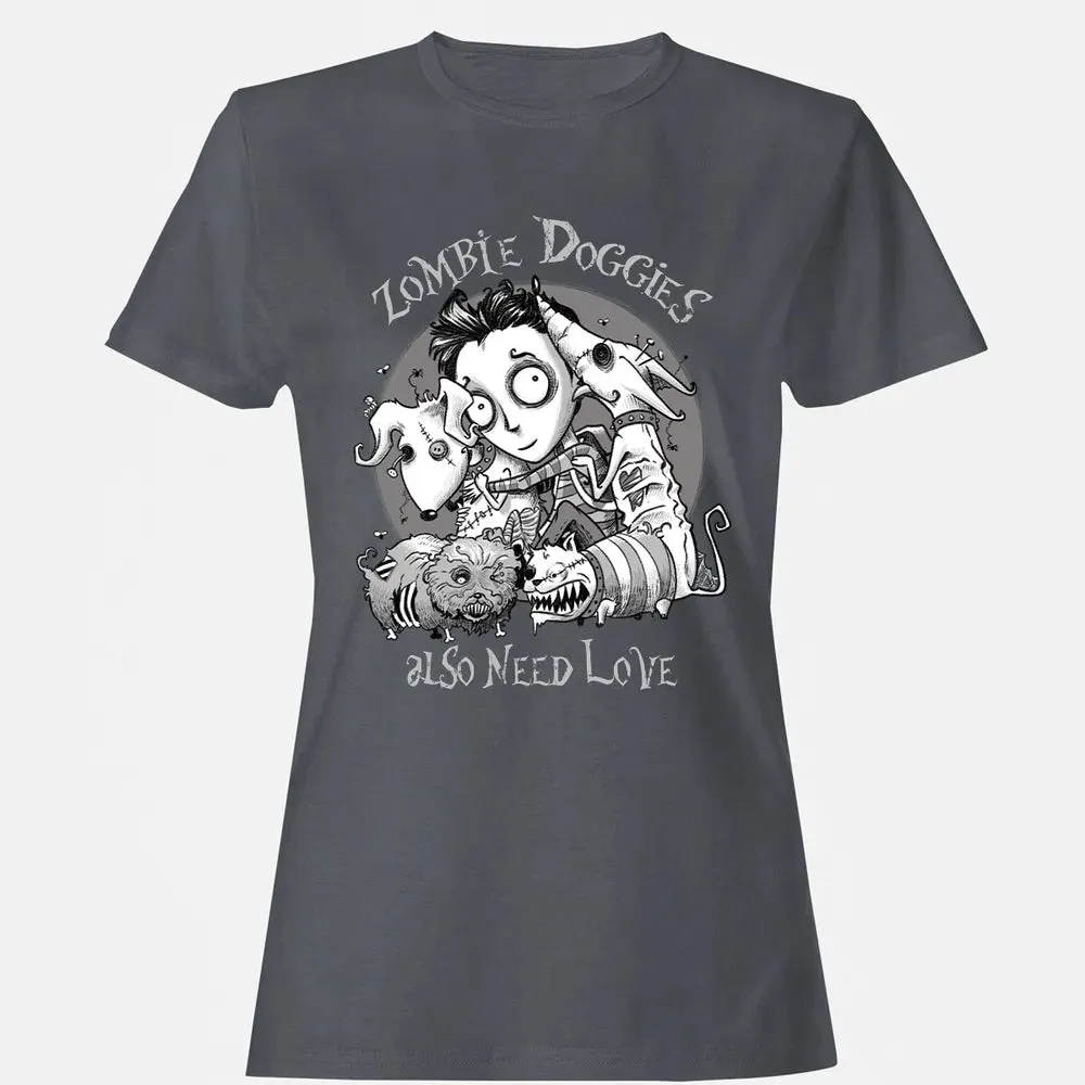 Zombie Doggies Women's T-shirt - 5
