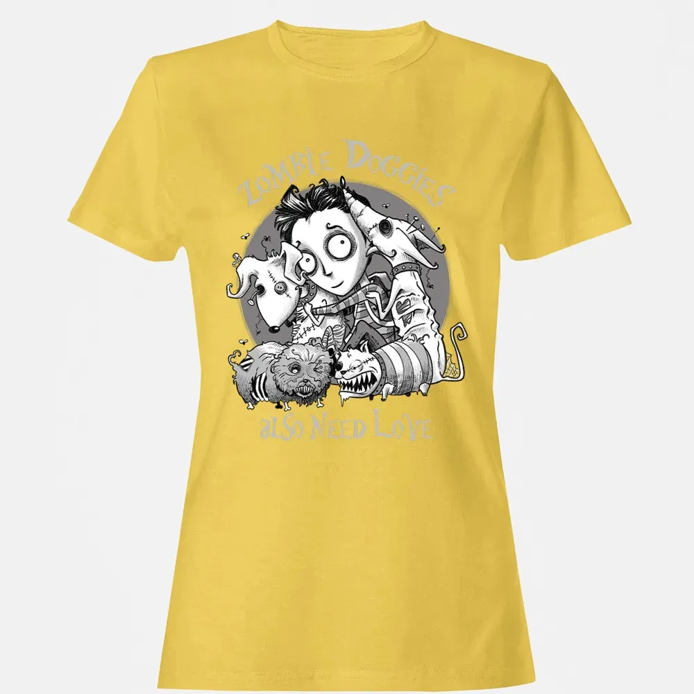 Zombie Doggies Women's T-shirt - 4