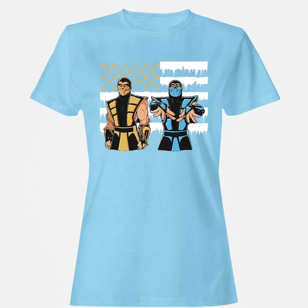 Black Dragonia Women's T-shirt - 8
