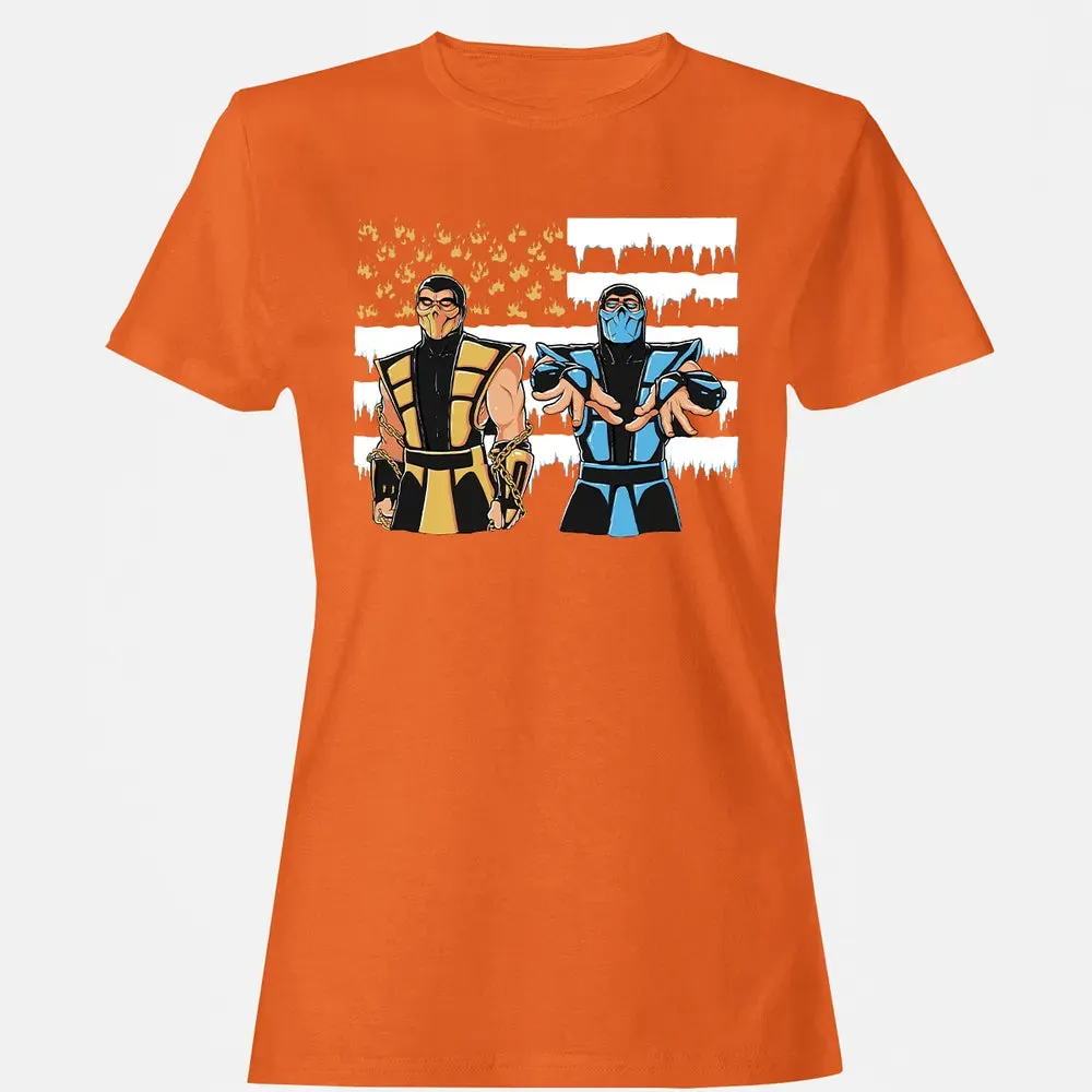 Black Dragonia Women's T-shirt - 11