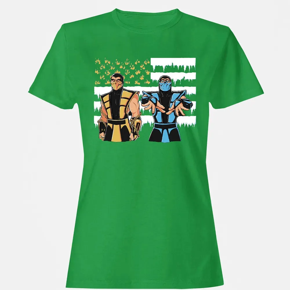 Black Dragonia Women's T-shirt - 7