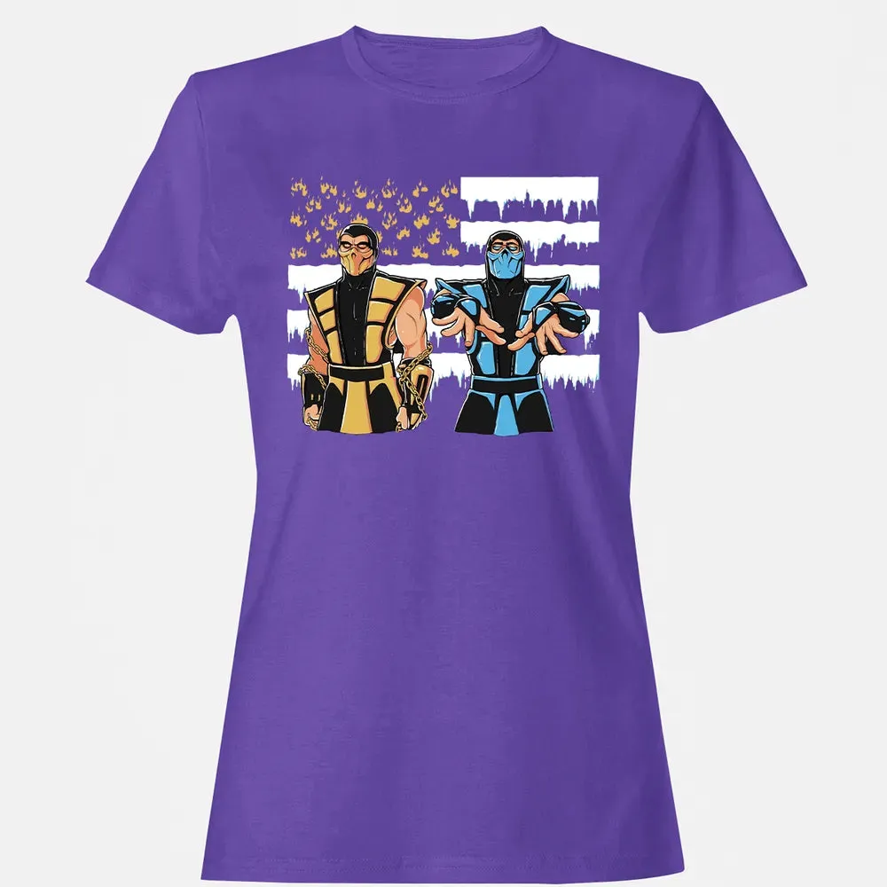 Black Dragonia Women's T-shirt - 12