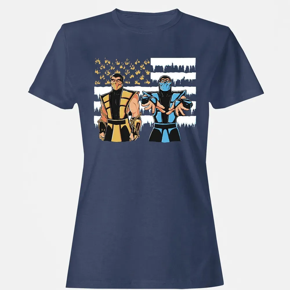 Black Dragonia Women's T-shirt - 10