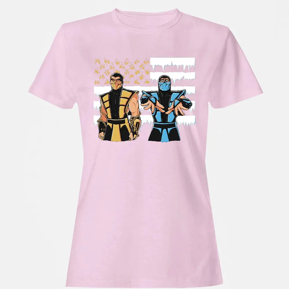 Black Dragonia Women's T-shirt - 9