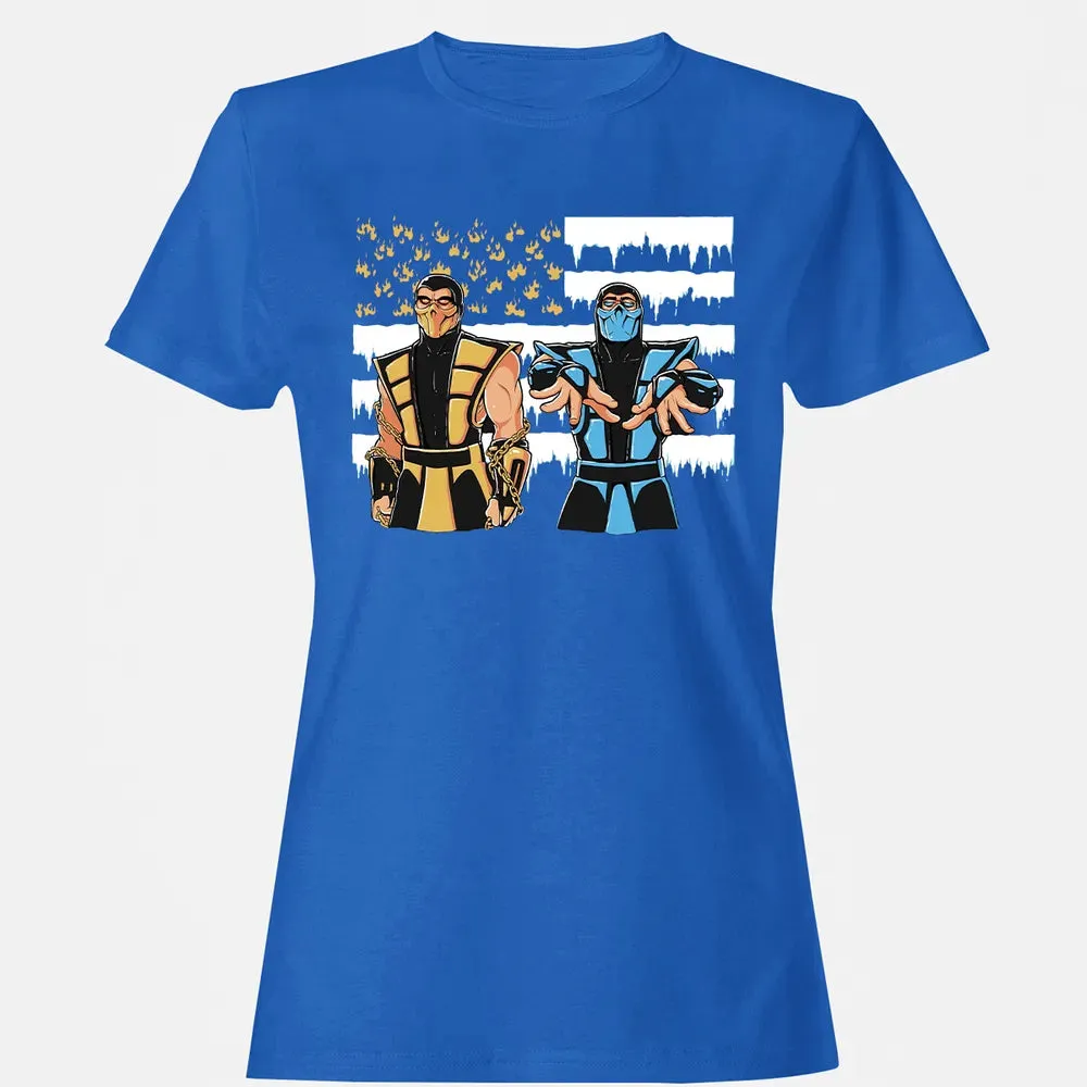 Black Dragonia Women's T-shirt - 14