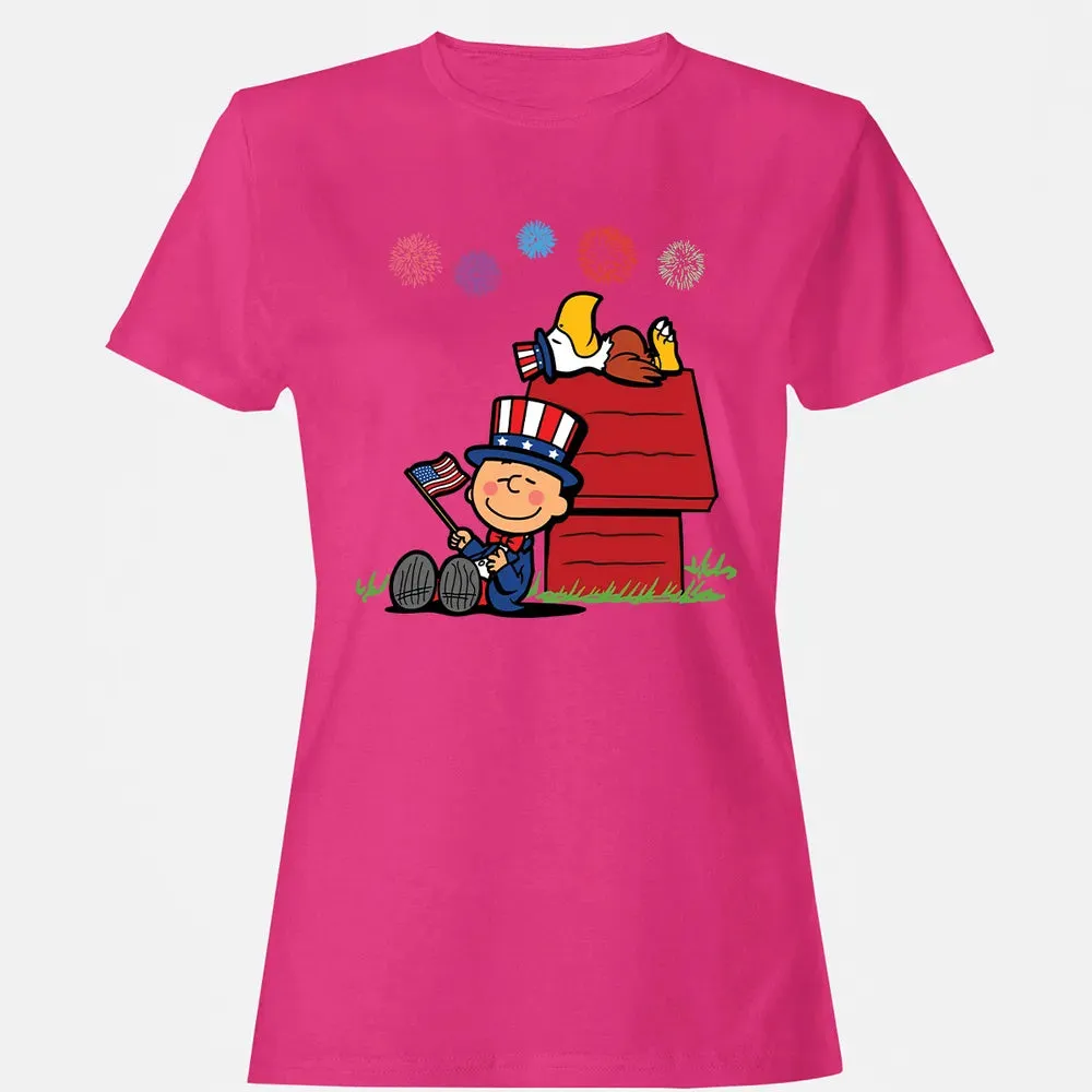Sleeping Murica Women's T-shirt - 6