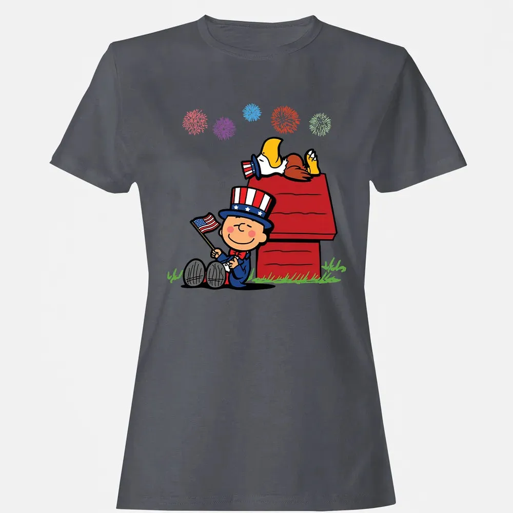 Sleeping Murica Women's T-shirt - 5