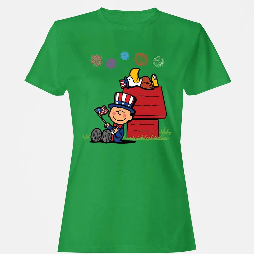 Sleeping Murica Women's T-shirt - 7