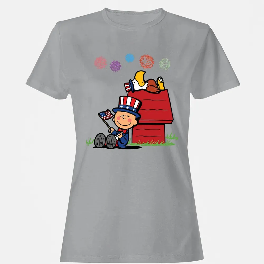Sleeping Murica Women's T-shirt - 15
