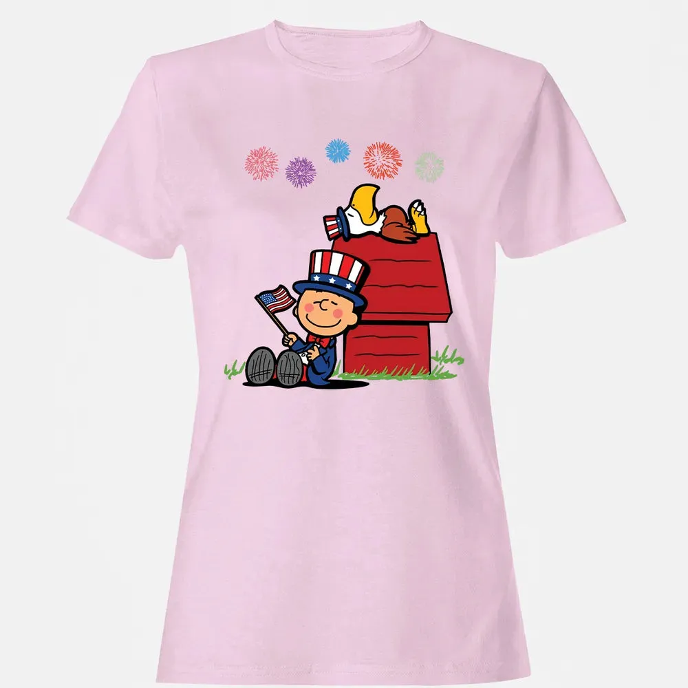 Sleeping Murica Women's T-shirt - 9