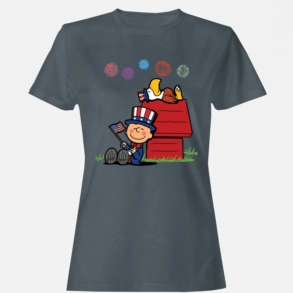 Sleeping Murica Women's T-shirt - 3