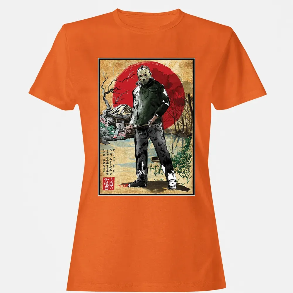 Jason in Japan woodblock Women's T-shirt - 11
