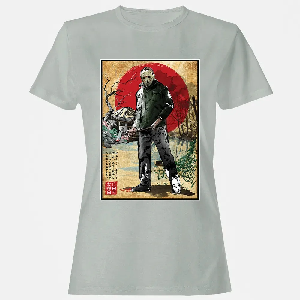 Jason in Japan woodblock Women's T-shirt - 2