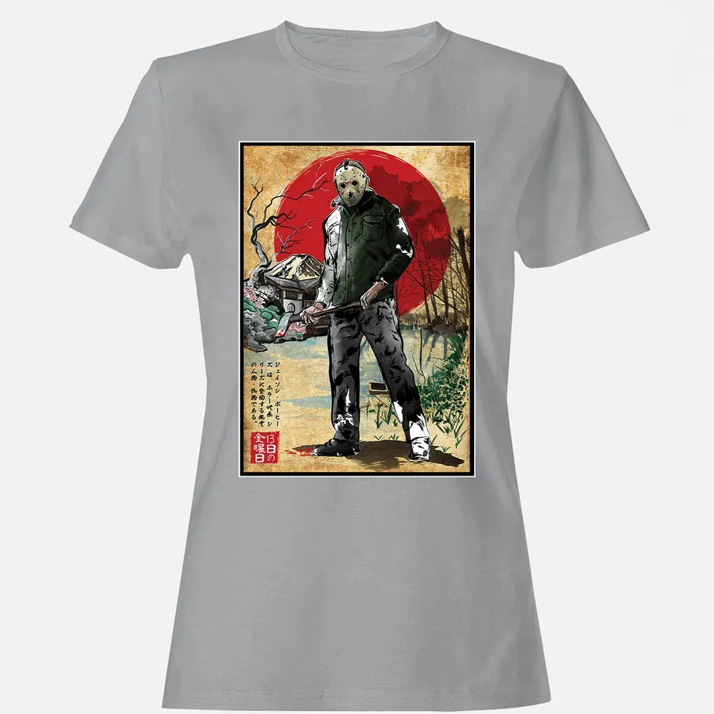 Jason in Japan woodblock Women's T-shirt - 15
