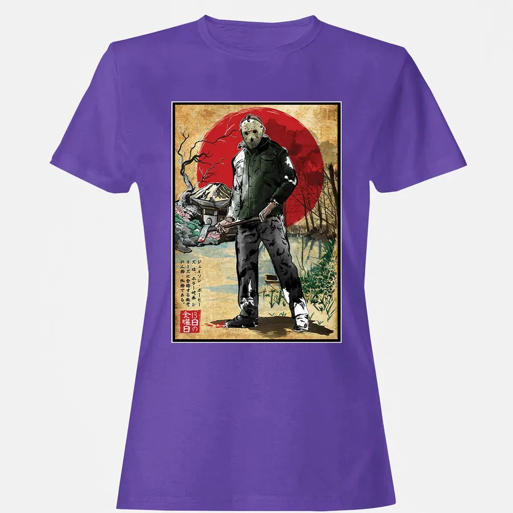 Jason in Japan woodblock Women's T-shirt - 12