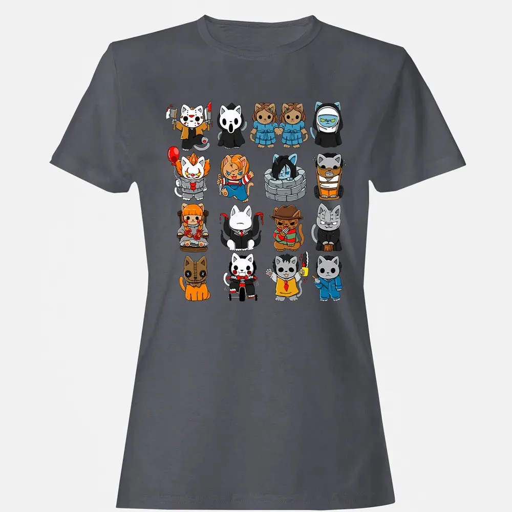 The Horror Cats Women's T-shirt - 5