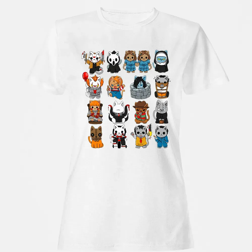 The Horror Cats Women's T-shirt - 16