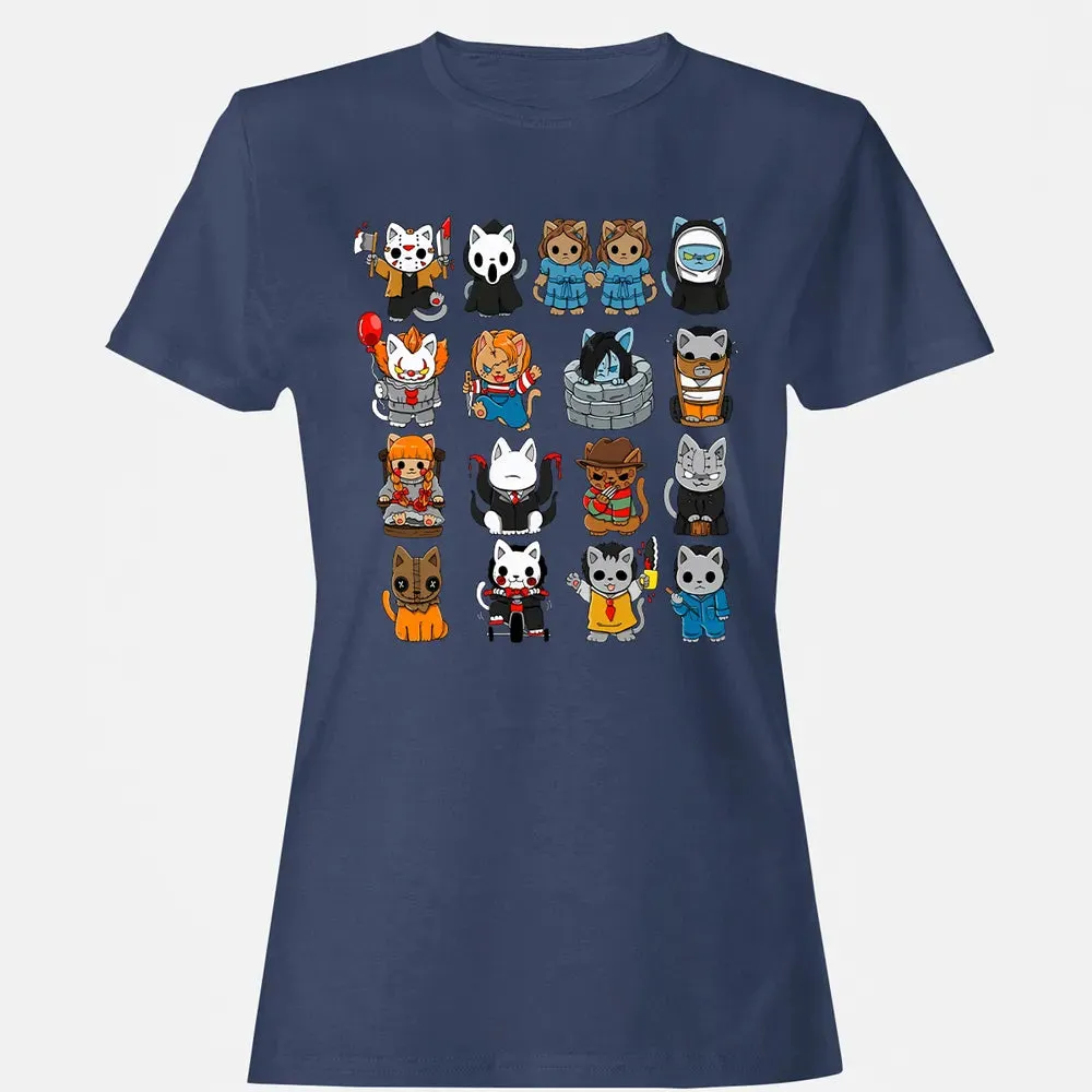 The Horror Cats Women's T-shirt - 10