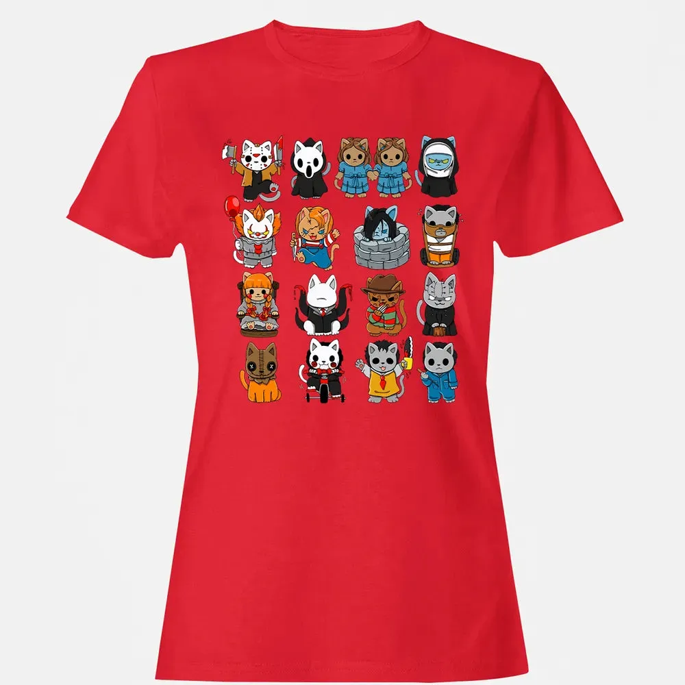The Horror Cats Women's T-shirt - 13