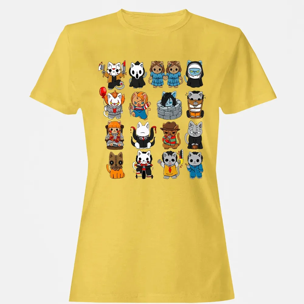 The Horror Cats Women's T-shirt - 4
