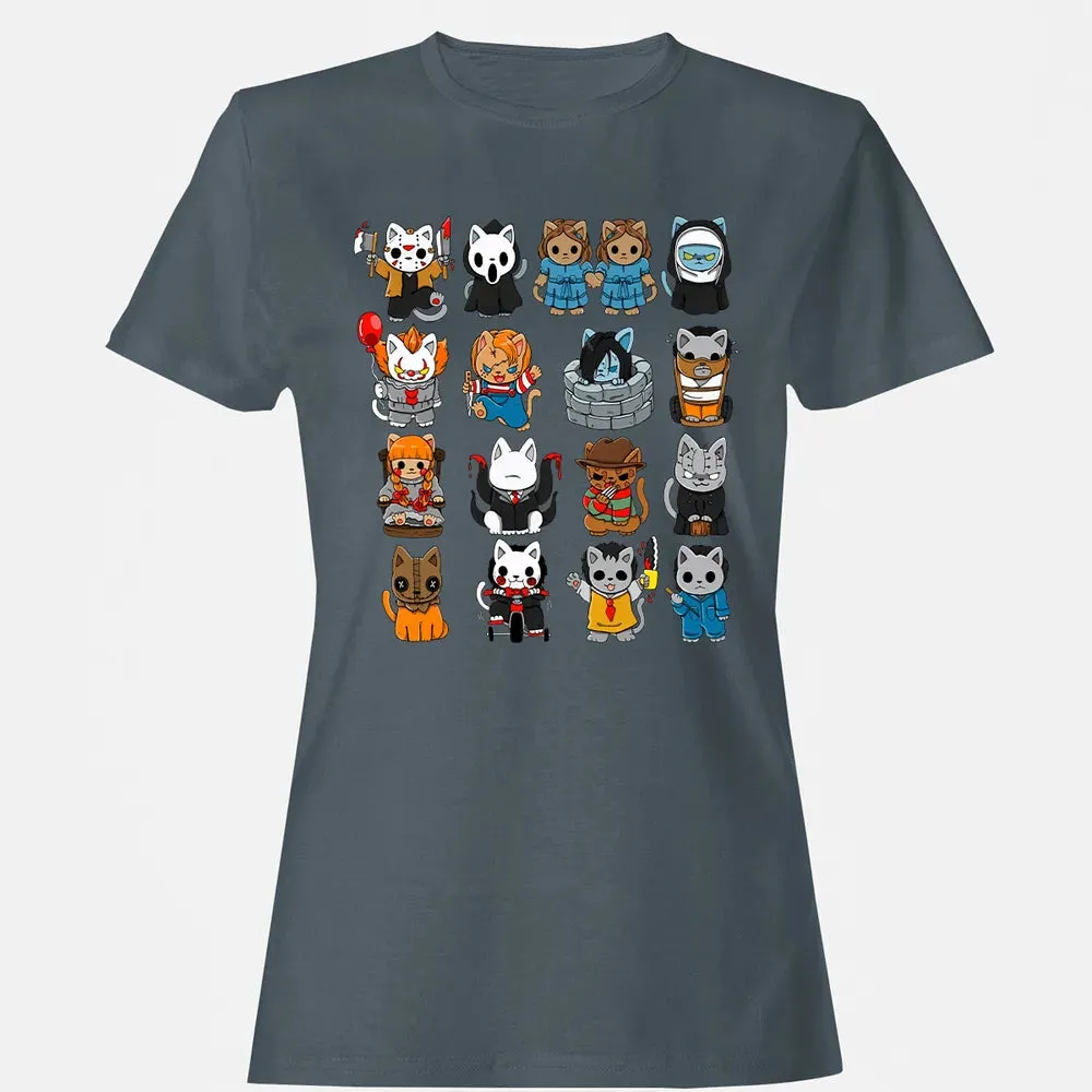 The Horror Cats Women's T-shirt - 3