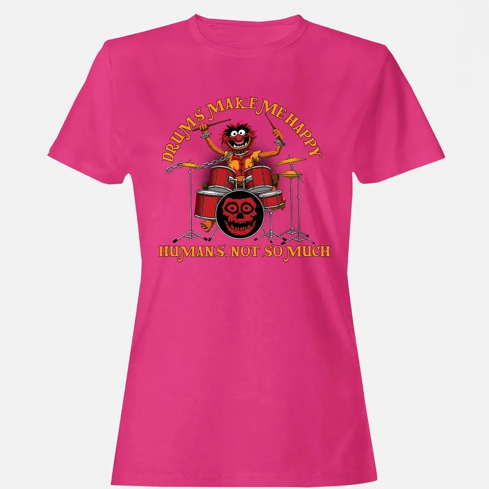 Drums Make Me Happy Women's T-shirt - 6