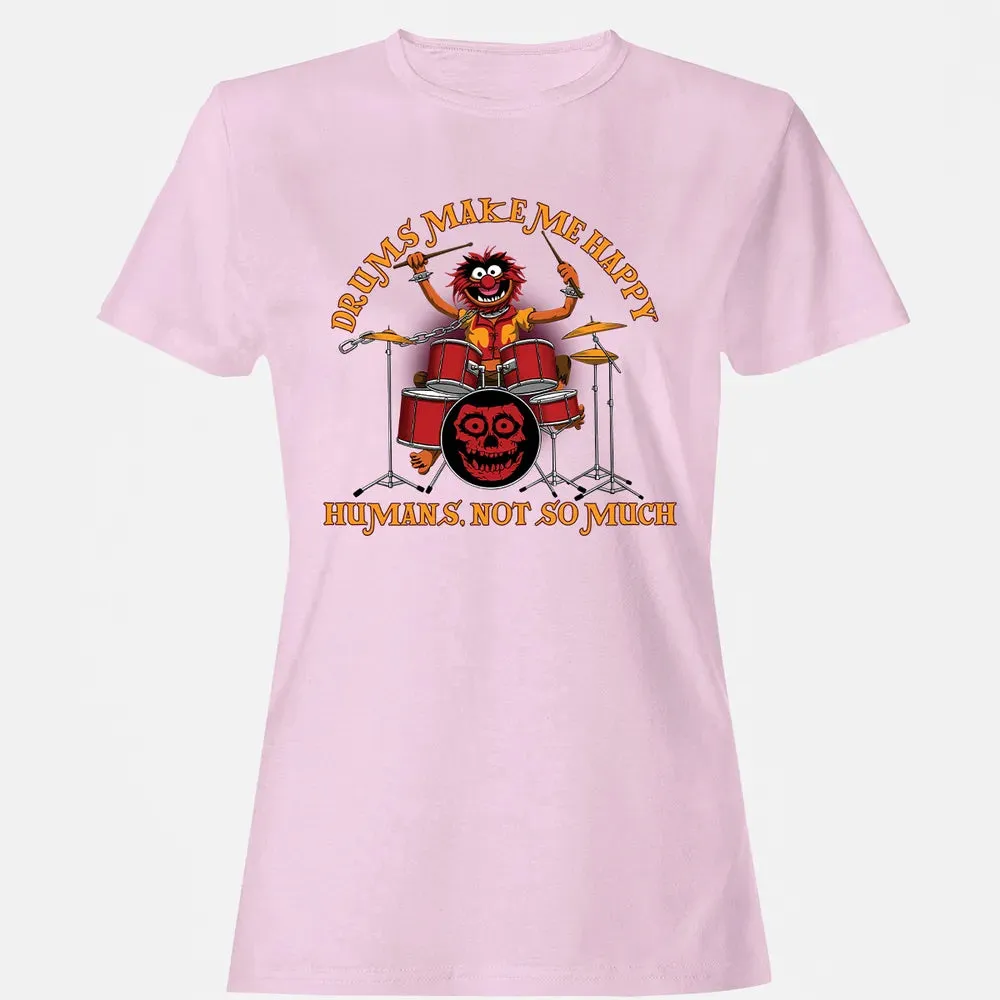 Drums Make Me Happy Women's T-shirt - 9