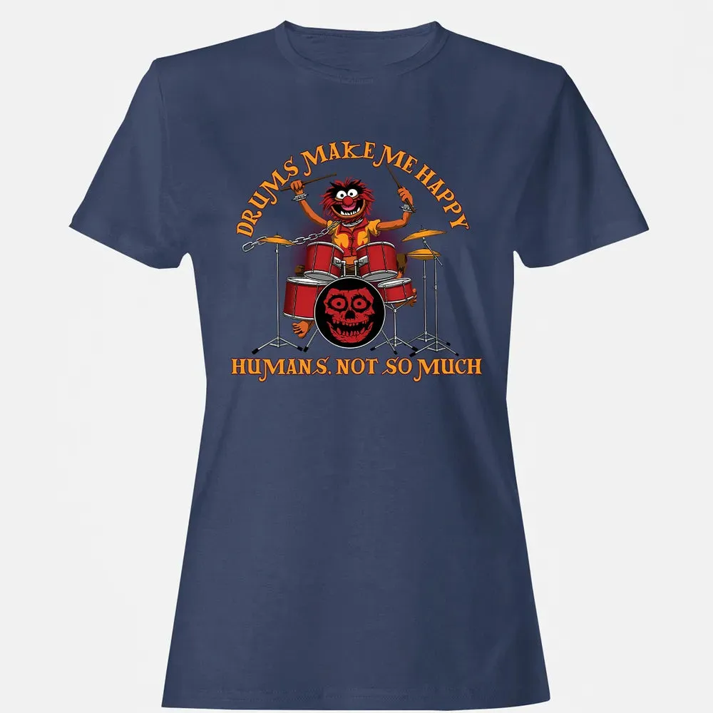 Drums Make Me Happy Women's T-shirt - 10