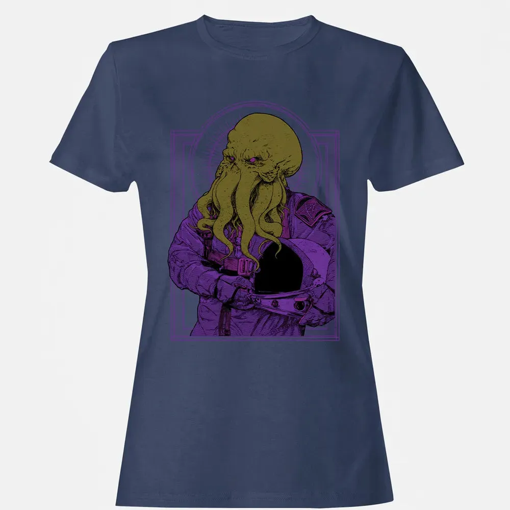 Astronaut Cthulhu Women's T-shirt - 10