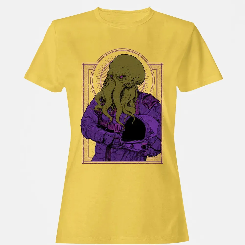 Astronaut Cthulhu Women's T-shirt - 4