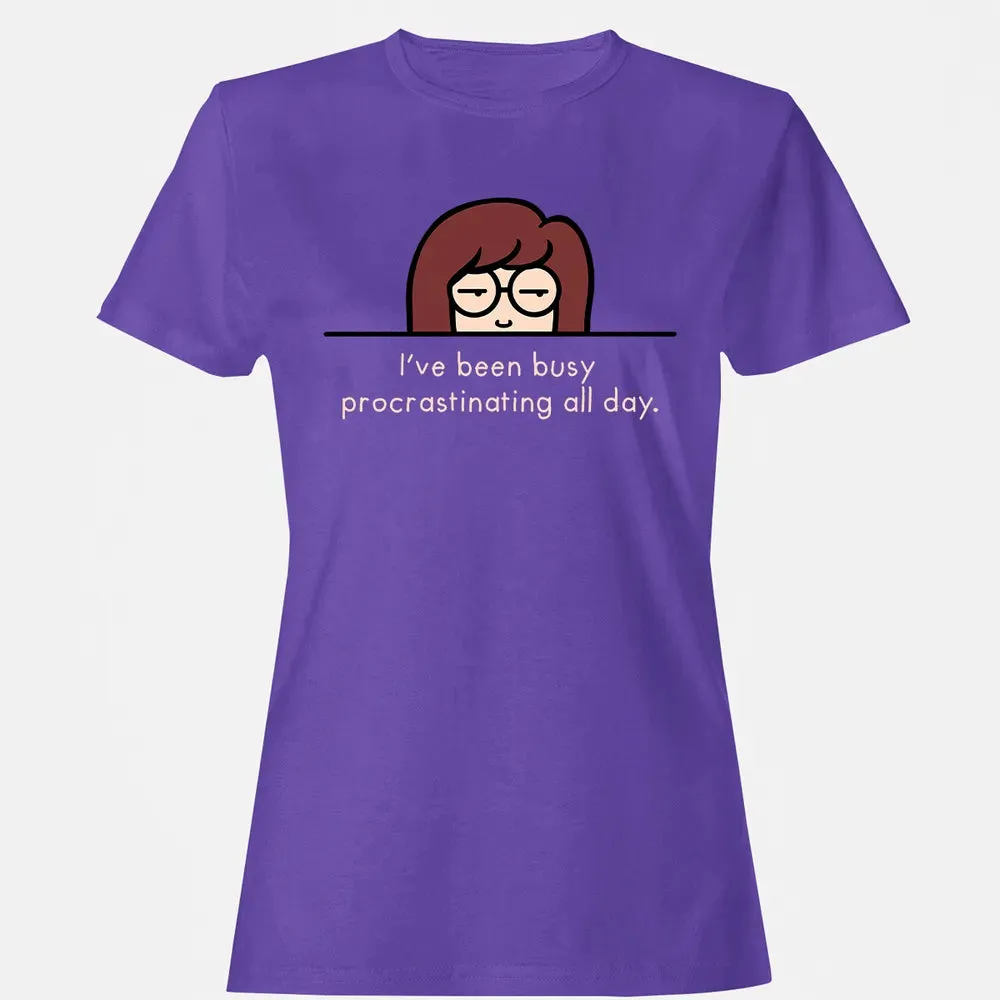 Busy Procrasnating Women's T-shirt - 12