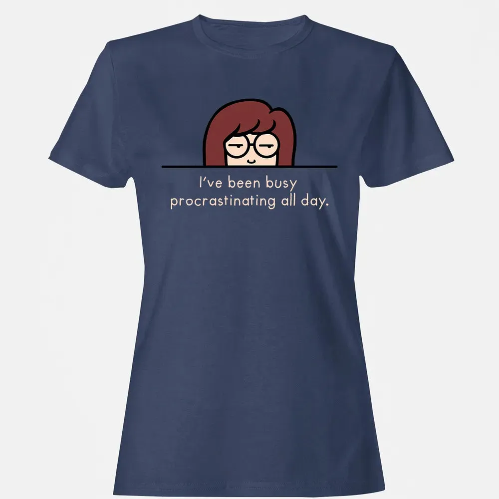 Busy Procrasnating Women's T-shirt - 10