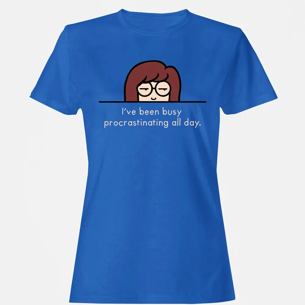 Busy Procrasnating Women's T-shirt - 14