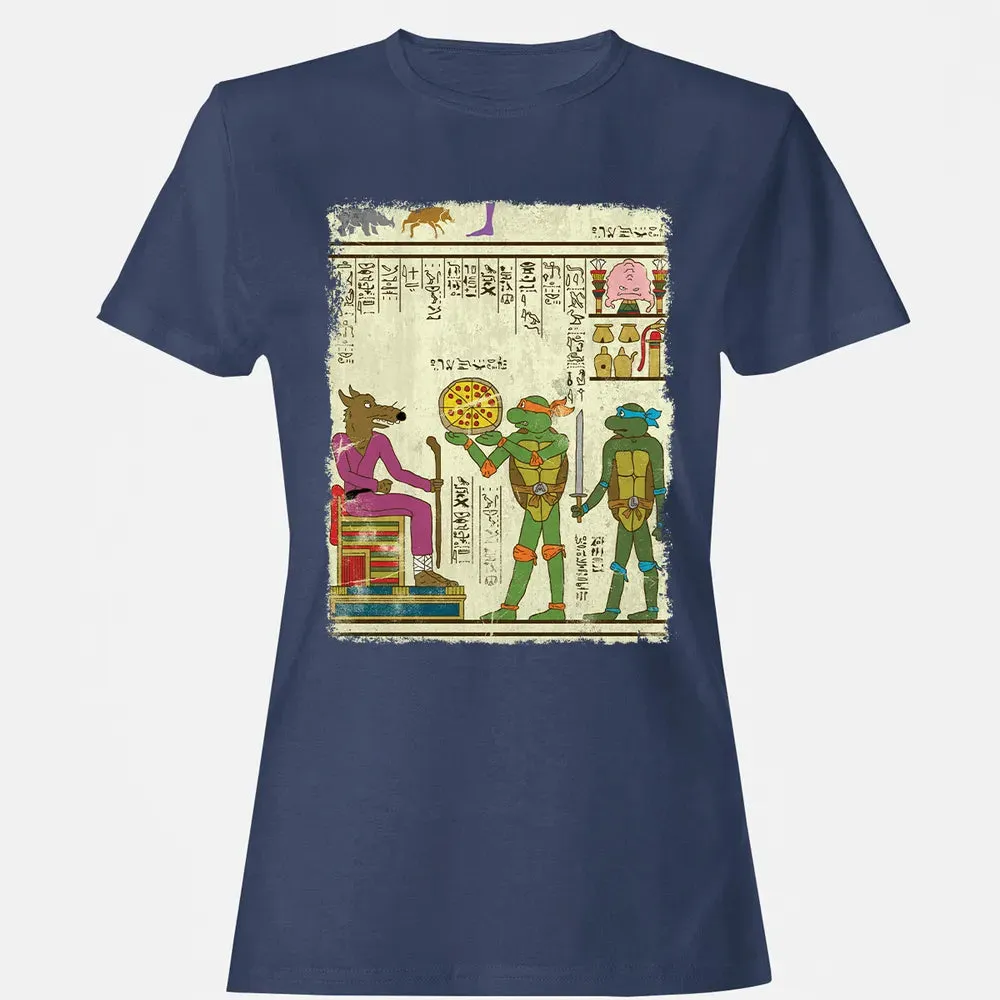 Turtle Glyphics Women's T-shirt - 10
