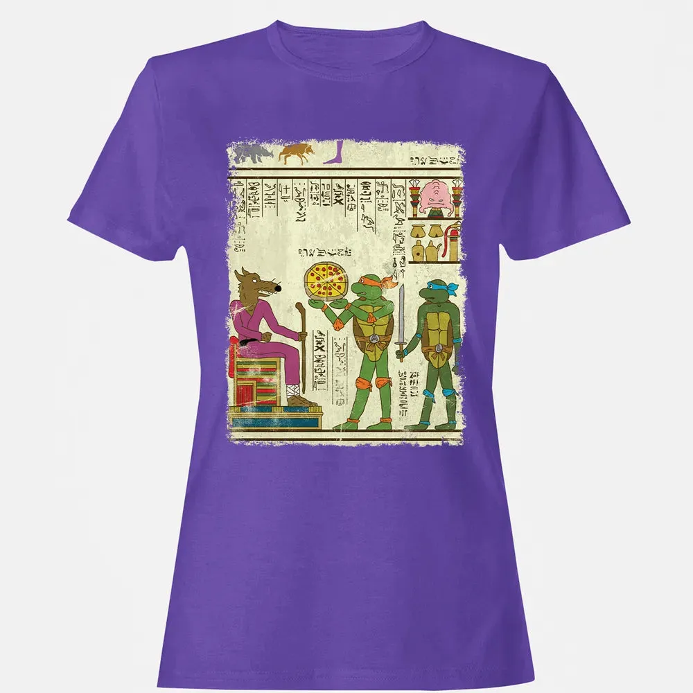 Turtle Glyphics Women's T-shirt - 12