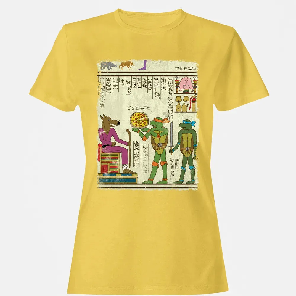Turtle Glyphics Women's T-shirt - 4
