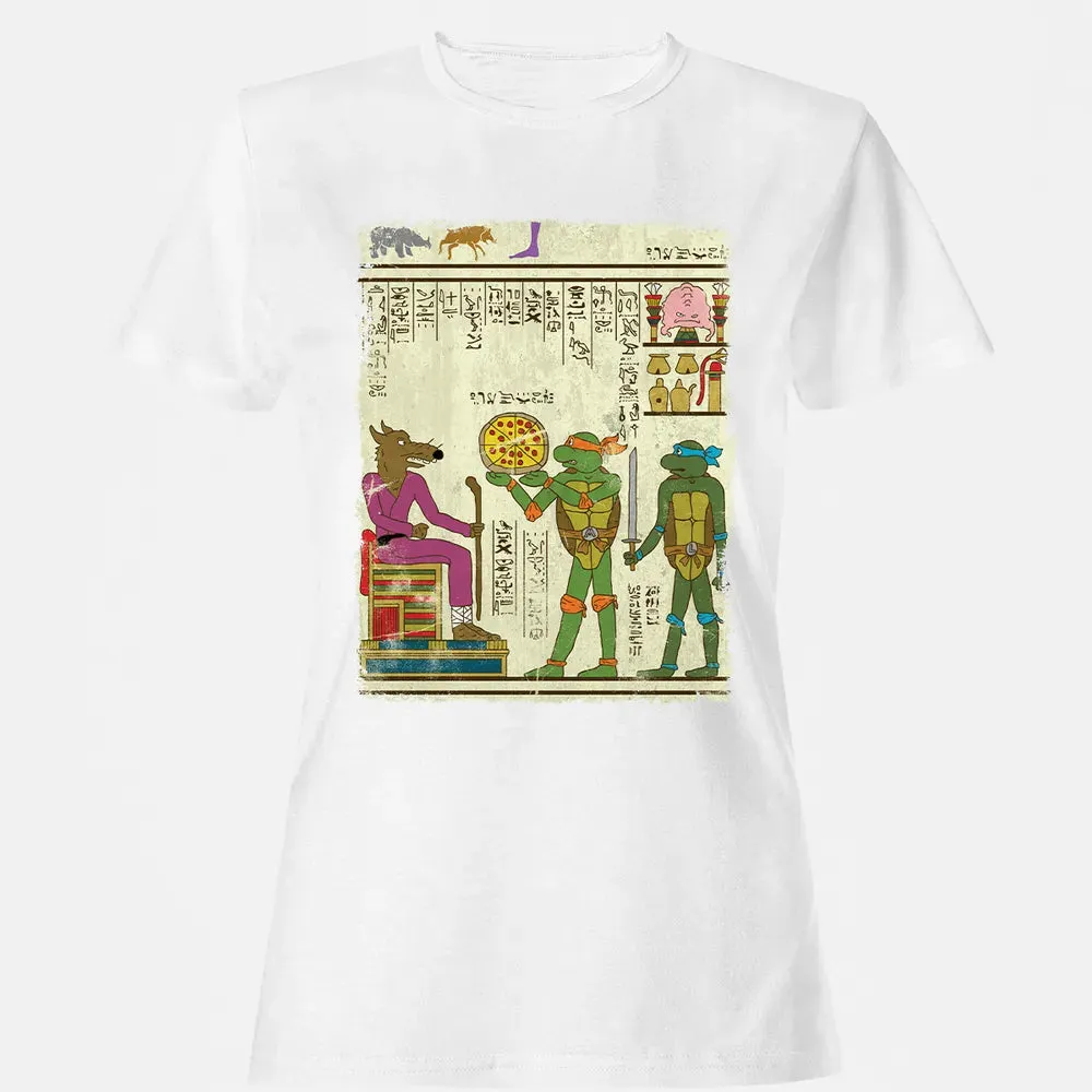 Turtle Glyphics Women's T-shirt - 16