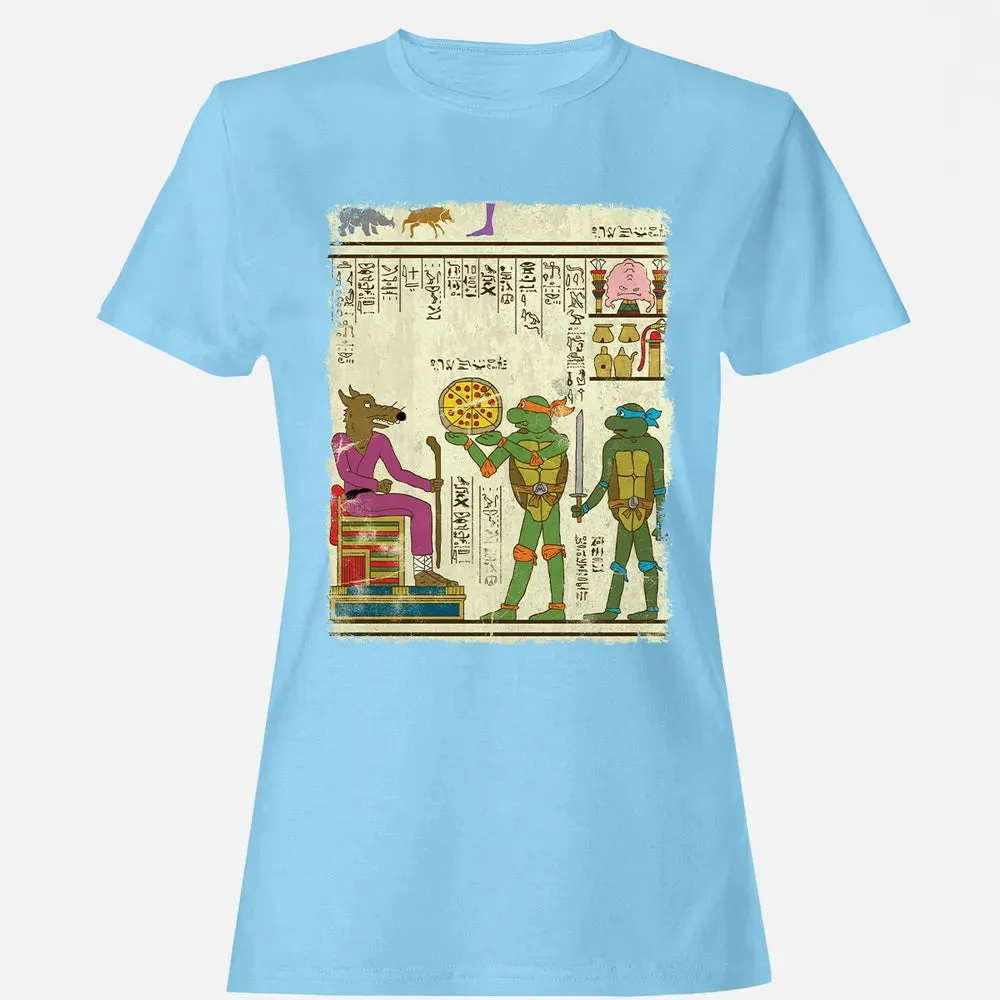 Turtle Glyphics Women's T-shirt - 8