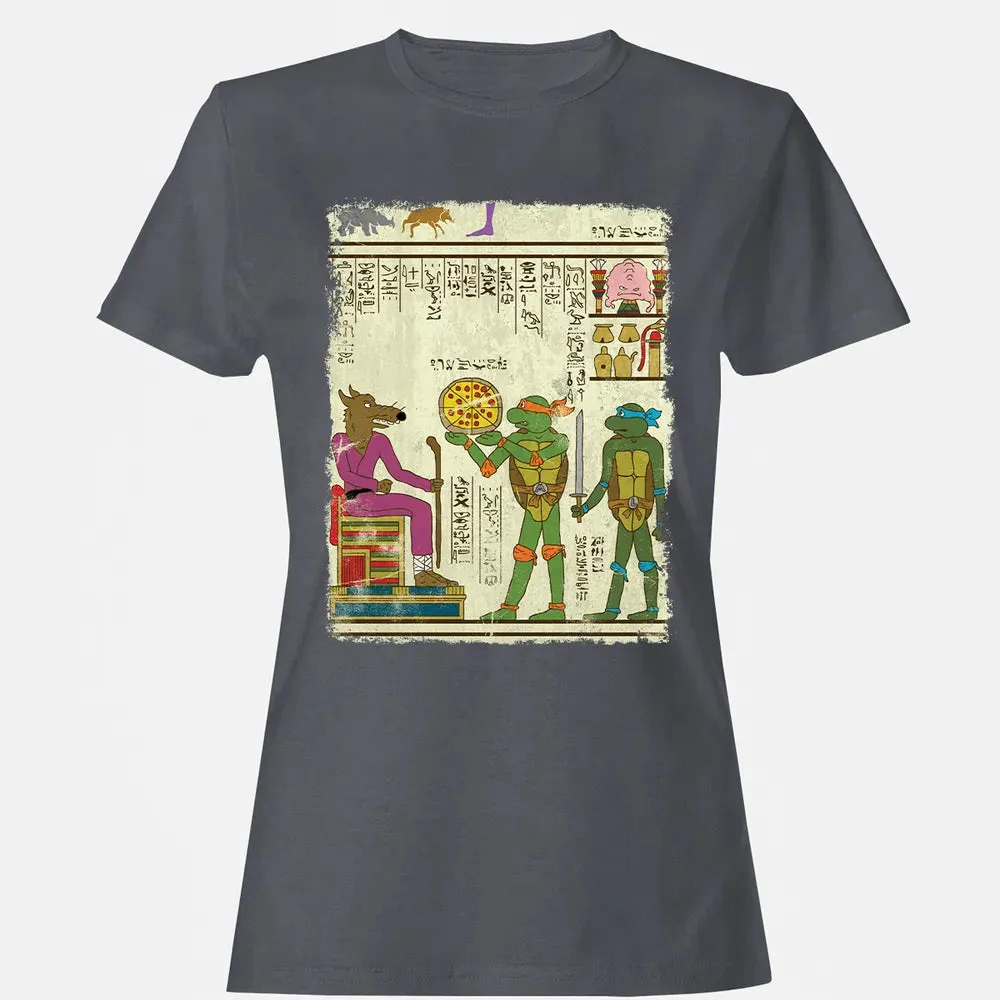 Turtle Glyphics Women's T-shirt - 5